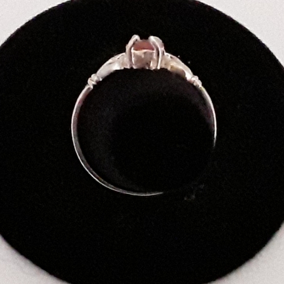 Sterling 925 silver claddagh ring - 6.5 - Picture 3 of 8